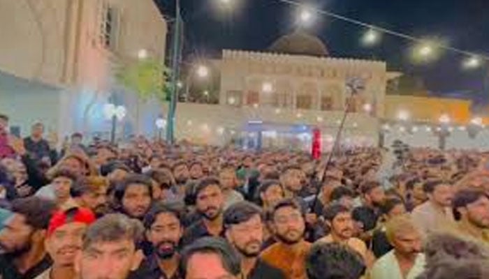 امام بارگاہ شاہ نجف مارٹن روڈ میں دو روزہ مجالس عزا