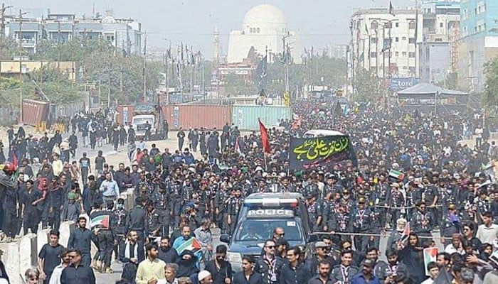 یوم علیؓ، ٹریفک پولیس کی جانب سے متبادل روٹ پلان ترتیب