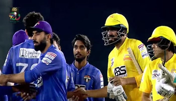 قومی ٹی ٹوئنٹی، فیصل آباد نے پشاور کو 15 رنز سے ہرا دیا