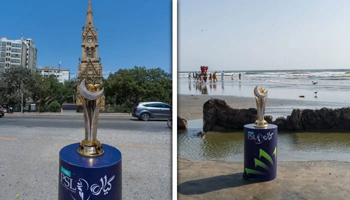 سپر لیگ ٹرافی کا حیدرآباد کا دورہ، کراچی واپس پہنچ گئی