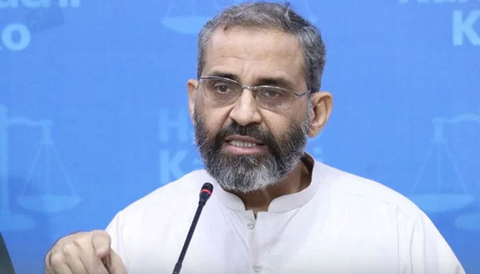 سندھ حکومت اور قابض میئر کو عوامی مسائل سے کوئی دلچسپی نہیں، منعم ظفر