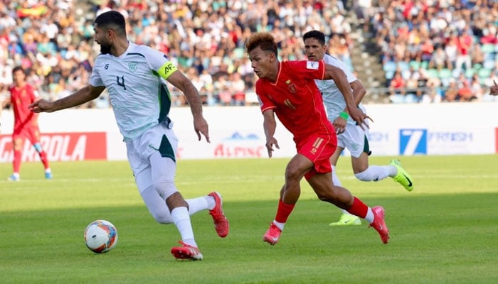 پاکستان اور میانمار کا فٹبال میچ بغیر تماشائیوں کے ہوگا