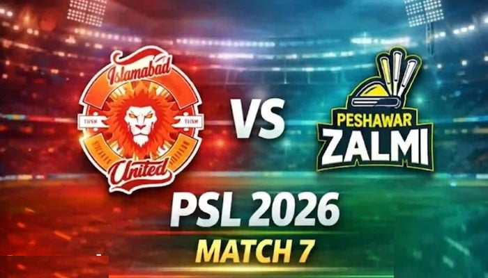 پشاور زلمی کا آج سپر لیگ میں اسلام آباد یونائیٹڈ سے مقابلہ