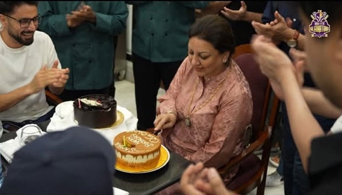 کوئٹہ گلیڈی ایٹرز کی مالک ثمرہ عمر کی سالگرہ