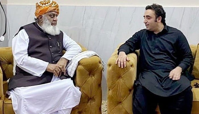 عجلت میں قانون سازی پر تحفظات ہیں، فضل الرحمٰن، بلاول نے تائید کردی