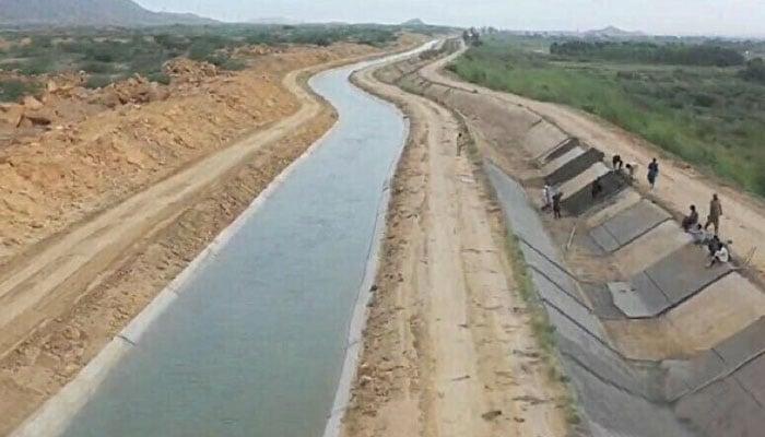 بارشوں کے پیش نظر حب کینال کا ترقیاتی کام عارضی طور پر منسوخ