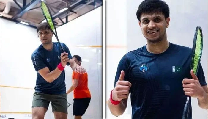 اسکواش، عاصم خان کی عالمی ایونٹ میں رسائی