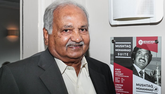سابق ٹیسٹ کپتان مشتاق محمد کا برمنگھم میں گھٹنے کا آپریشن