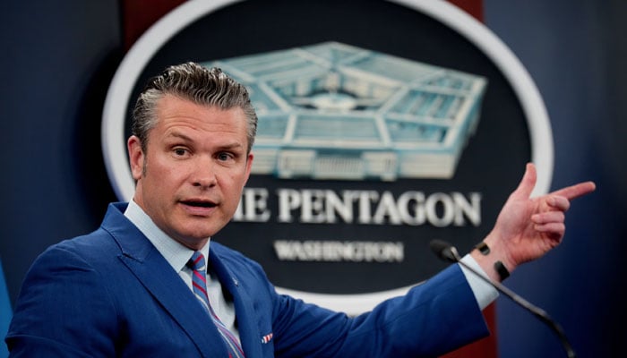 پنٹاگون کی ہیگستیھ پریس بریفنگ ہنگامی طور پر منسوخ