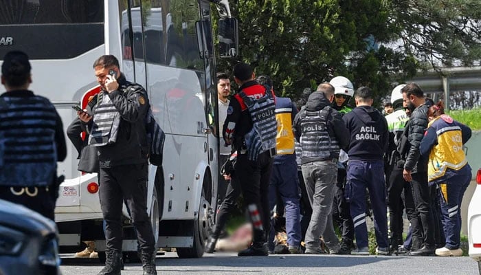 استنبول، اسرائیلی قونصلیٹ کے باہر فائرنگ، مسلح شخص ہلاک، 2 زخمی