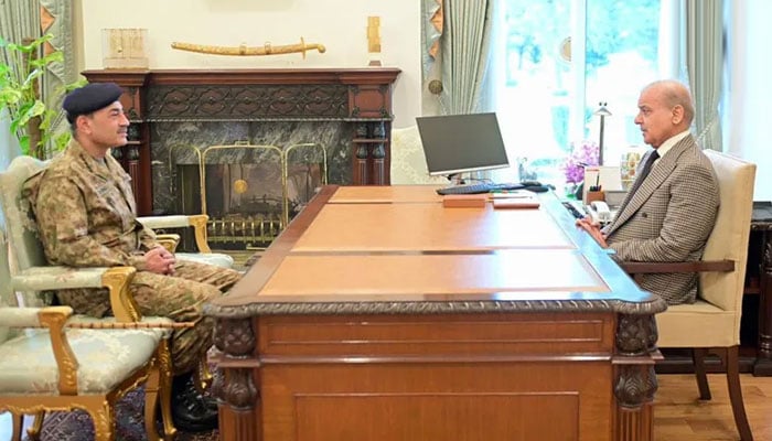 شہباز سے عاصم منیر کی ملاقات، لبنان سمیت عالمی رہنماؤں کے ٹیلیفونک رابطے، مذاکرات کی مکمل حمایت، مبارکباد کے تانتے