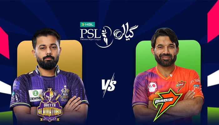 آج گلیڈی ایٹرز اور راولپنڈیز مدمقابل