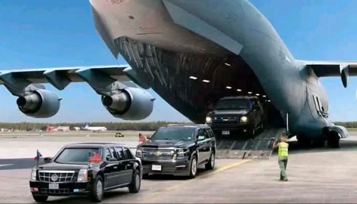 امریکی وفد اپنی گاڑیاں استعمال کریگا