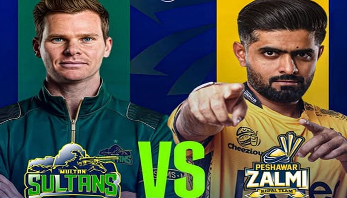 آج دو ٹاپ ٹیمیں پشاور زلمی اور ملتان سلطانز کے درمیان ٹاکرا