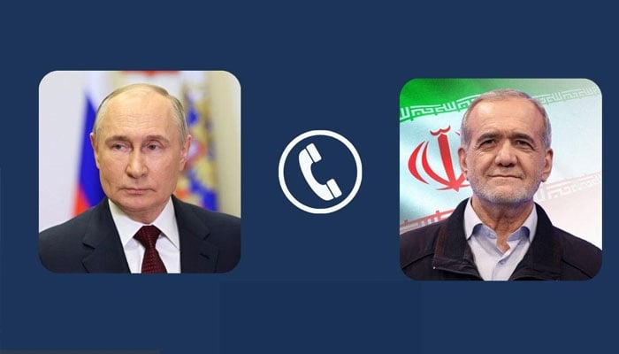 روسی صدر کا ایرانی صدر کو فون، مشرق وسطیٰ میں امن کے لیے ثالثی کوششوں میں مدد کی پیشکش