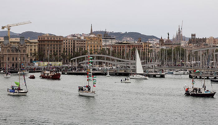 اسرائیلی ناکا بندی توڑنے کیلئے گلوبل صمود فلوٹیلا پھر غزہ کی جانب روانہ