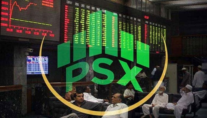 کے ایس ای 100 انڈیکس میں 1392 پوائنٹس کا اضافہ