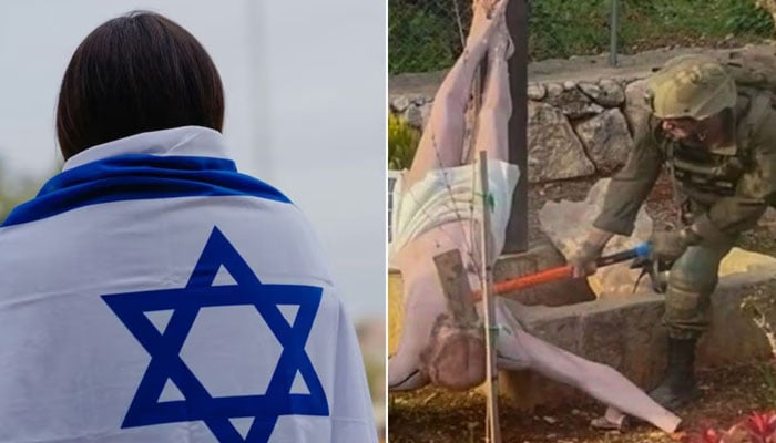 اسرائیلی فوجی کی حضرت عیسیٰؑ سے منسوب مجسمےکی بیحرمتی پر شدیدعالمی مذمت