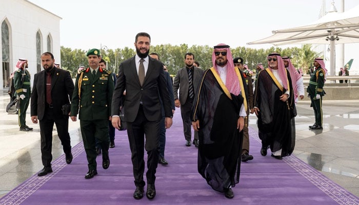 شام کے صدر کا سرکاری دورہ،جدہ میں سعودی ولی عہد سے ملاقات