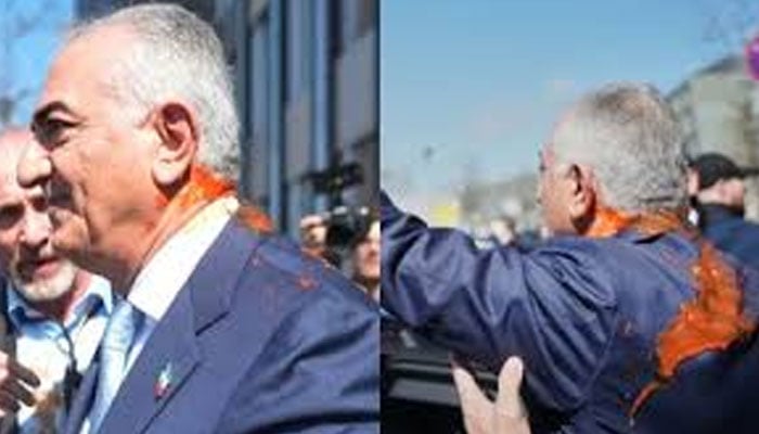 معزول ایرانی شاہ کے بیٹے رضا پہلوی کو جرمنی میں تضحیک کا سامنا