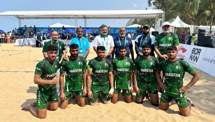 ایشین بیچ گیمز، پاکستان کبڈی کے سیمی فائنل میں، آج بھارت سے مقابلہ