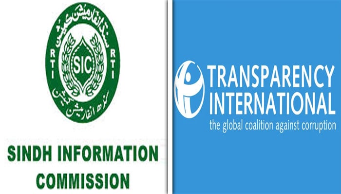 سندھ انفارمیشن کمیشن اور ٹرانسپیرنسی انٹرنیشنل پاکستان کے درمیان معاہدہ