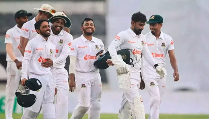 پاکستان سے پہلا ٹیسٹ بنگلہ دیش اسکواڈ کا اعلان