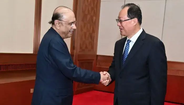 پاکستان اور چین کے عوام گہرے اور مضبوط رشتوں میں بندھے ہیں، زرداری