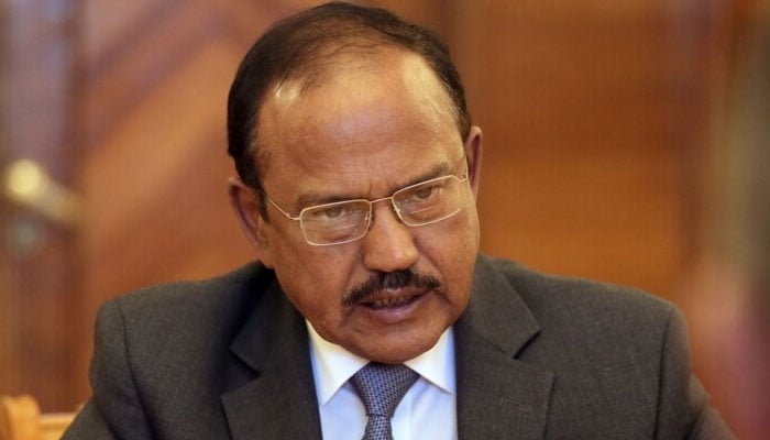 اجیت ڈوول کی ابوظہبی میں شیخ محمد بن زاید النہیان سے ملاقات