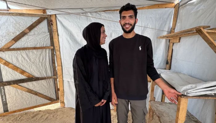 غزہ میں شادیاں بھی مہنگی، جوڑے خیموں میں سادہ تقاریب پر مجبور