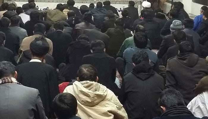 قرآن خوانی و مجلس برسی