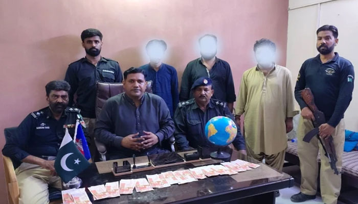 2 لاکھ روپے کی جعلی کرنسی برآمد، 3 ملزمان گرفتار