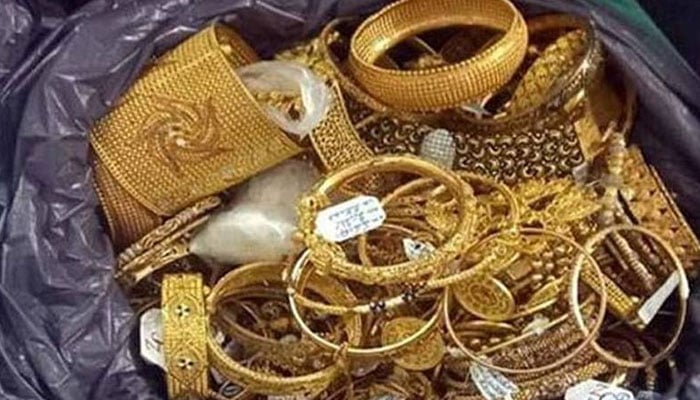 گلستان جوہر میں ڈاکوؤں نے لاکھوں روپے مالیت کا سونا لوٹ لیا