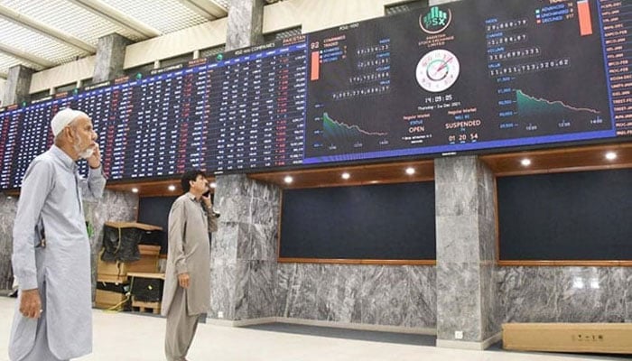 اسٹاک مارکیٹ: مشرق وسطیٰ جنگ دوبارہ شروع ہونے کی اطلاعات پر مندی، 3791 پوائنٹس کی کمی
