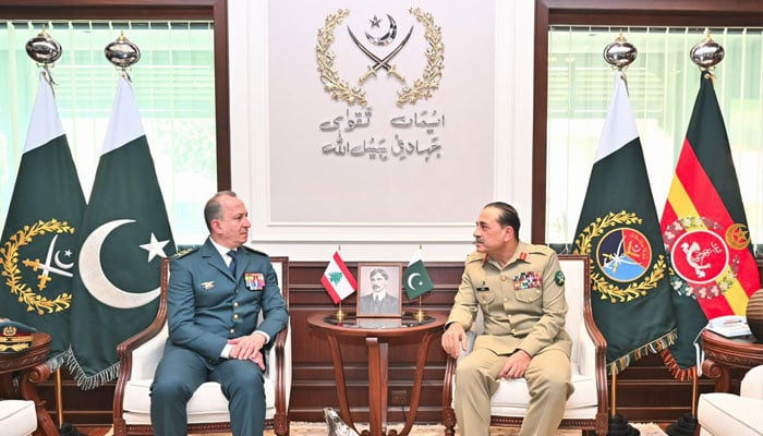 فیلڈ مارشل سے لبنانی آرمی چیف کی ملاقات، علاقائی سیکورٹی اور دفاع پر گفتگو، جنرل روڈولف کے دورے کا تعلق وسیع تر امن مذاکرات سے ہے، لبنانی ذرائع