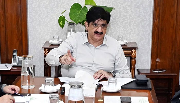 حکومت سندھ نے آئینی اختیارات استعمال کرتے ہوئے دفاع کے لیے پیسے دیئے، وزیراعلیٰ سندھ