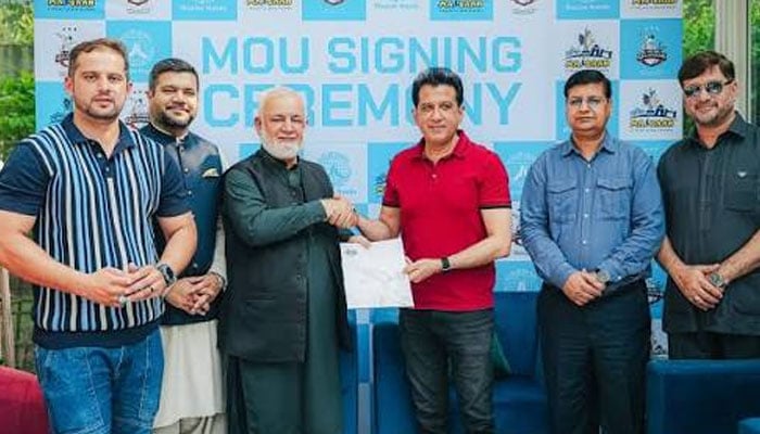 لاہور قلندرز اور مسلم ہینڈز پاکستان نے مفاہمتی یادداشت پر دستخط