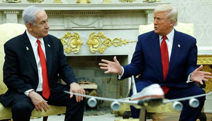 تمام یہودی آپ سے تنگ آ چکے ہیں، ٹرمپ کا نیتن یاہو کو سخت پیغام