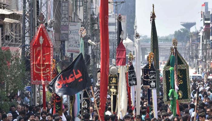 یوم عاشور مذہبی عقیدت و احترام کے ساتھ آج منایا جائیگا، مرکزی جلوس نشتر پارک سے برآمد ہوگا