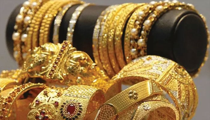 سونے کی قیمت سات ماہ کی کم ترین سطح پر گئی