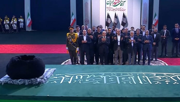 خامنہ ای کی آخری رسومات شروع، پاکستان سمیت عالمی رہنماؤں کی آمد، 2 کروڑ سے زائد افراد کی شرکت متوقع