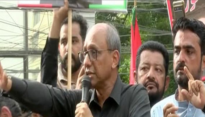 سندھ طاس معاہدے میں تبدیلی کیلئے دونوں ملکوں کا متفق ہونا ضروری ہے، سعید غنی، کراچی میں ریلی سے خطاب