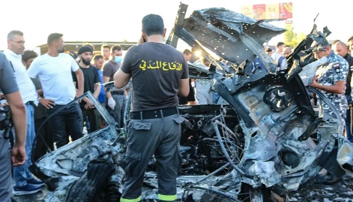 لبنان میں فوجی گاڑی کے قریب دھماکے میں ایک اہلکار ہلاک اور 2زخمی