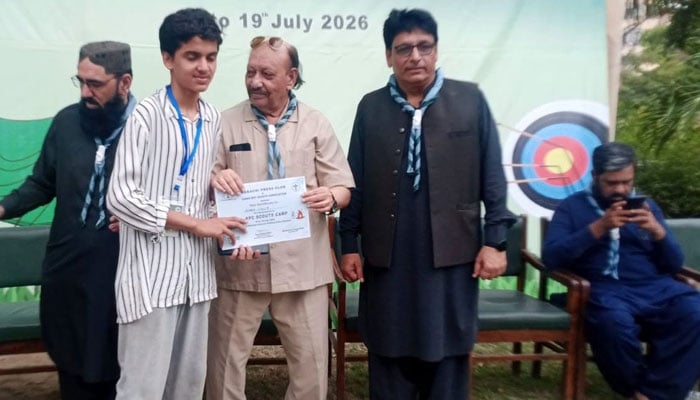 اسکاؤٹس کے زیر اہتمام بچوں کیلئے کیمپ، 200 بچوں کی شرکت