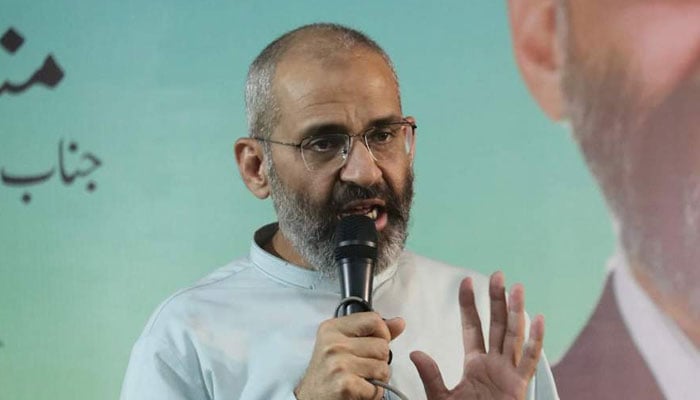 حکمراں طبقہ وسائل پر قابض، شہری بنیادی سہولتوں سے محروم، منعم ظفر