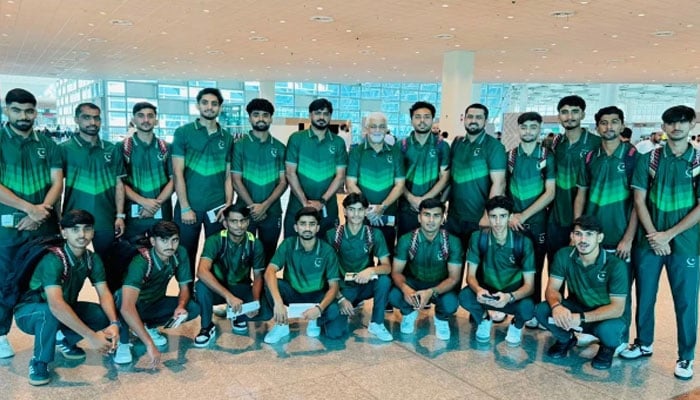 انڈر 21 ہاکی ٹیم مسقط پہنچ گئی