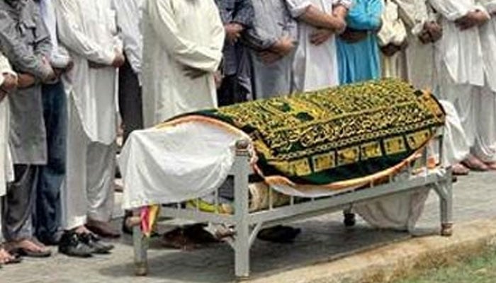 سردار عبدالرحیم کے بھائی کی تدفین، نماز جنازہ میں گورنر سندھ اور دیگر کی شرکت