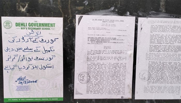 تاریخی دہلی اسکول کے ہزاروں طلبا کے مستقبل پر سوالیہ نشان