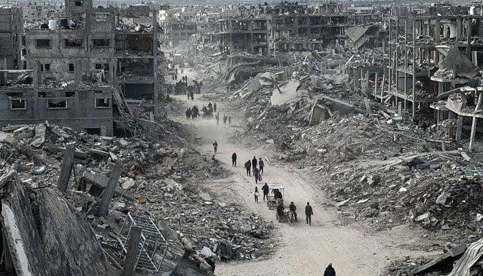 غزہ مقبوضہ فلسطینی علاقے کا اٹوٹ انگ، پاکستان سمیت 8 مسلم ممالک نے فلسطینیوں کے انخلا کا اسرائیلی منصوبہ مسترد کردیا