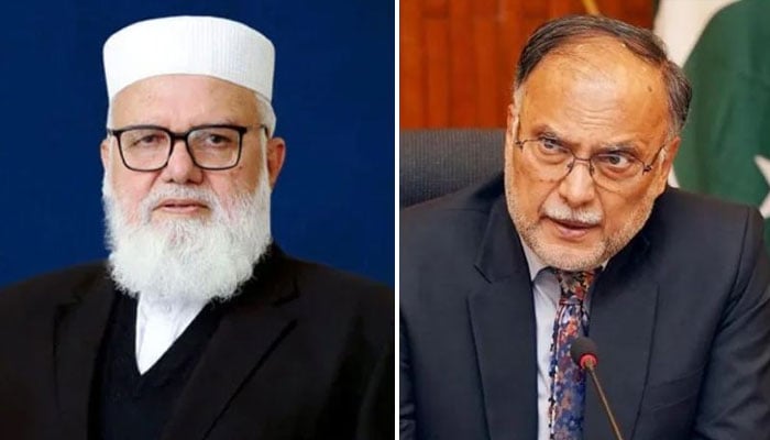 احسن اقبال کا لیاقت بلوچ سے رابطہ، مذاکرات کے پانچویں دور کی خواہش کا اظہار